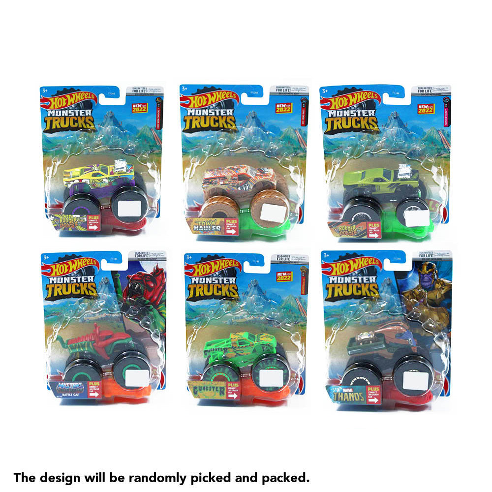 Hot Wheels 1:64 Monster Trucks