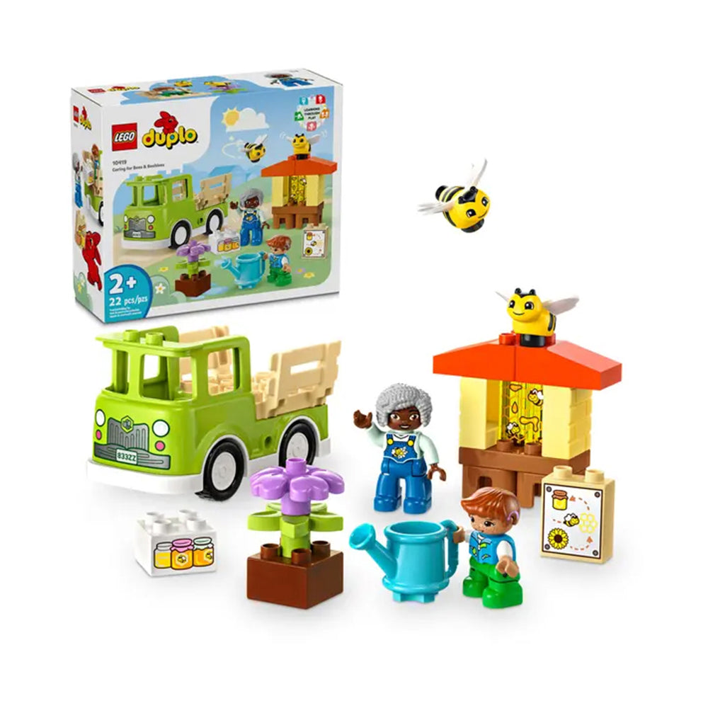 Lego Duplo 10419, Caring for Bees and Beehives, Ages 2+, Building Blocks (22pcs)