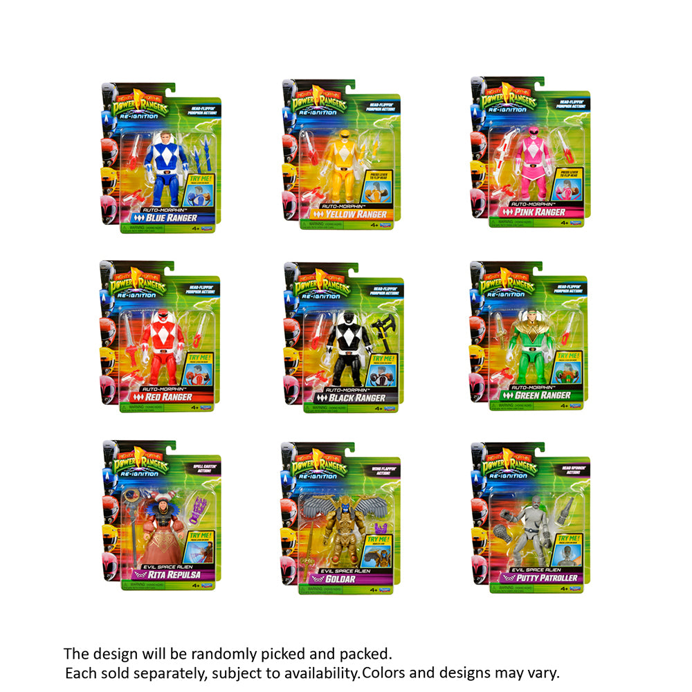 Mighty Morphin Power Rangers Re-Ignition - Auto-Morphin Flippin' Action (Assorted)