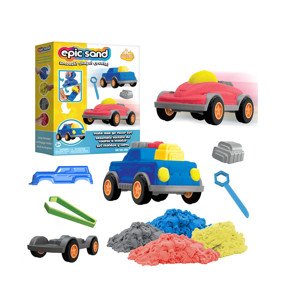 Epic Sand Mold and Go Racer Set