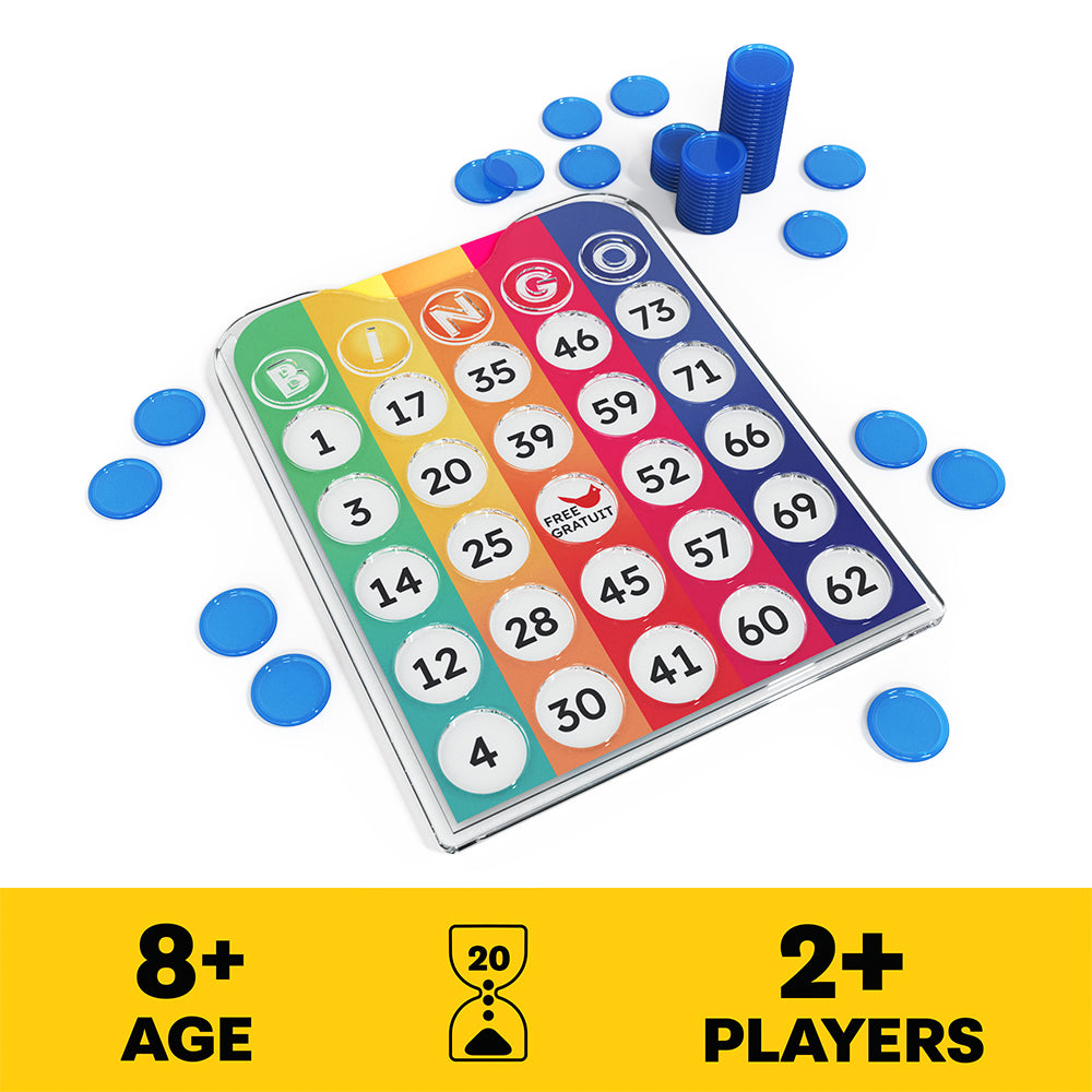 Spin Master Games Pack and Go Bingo
