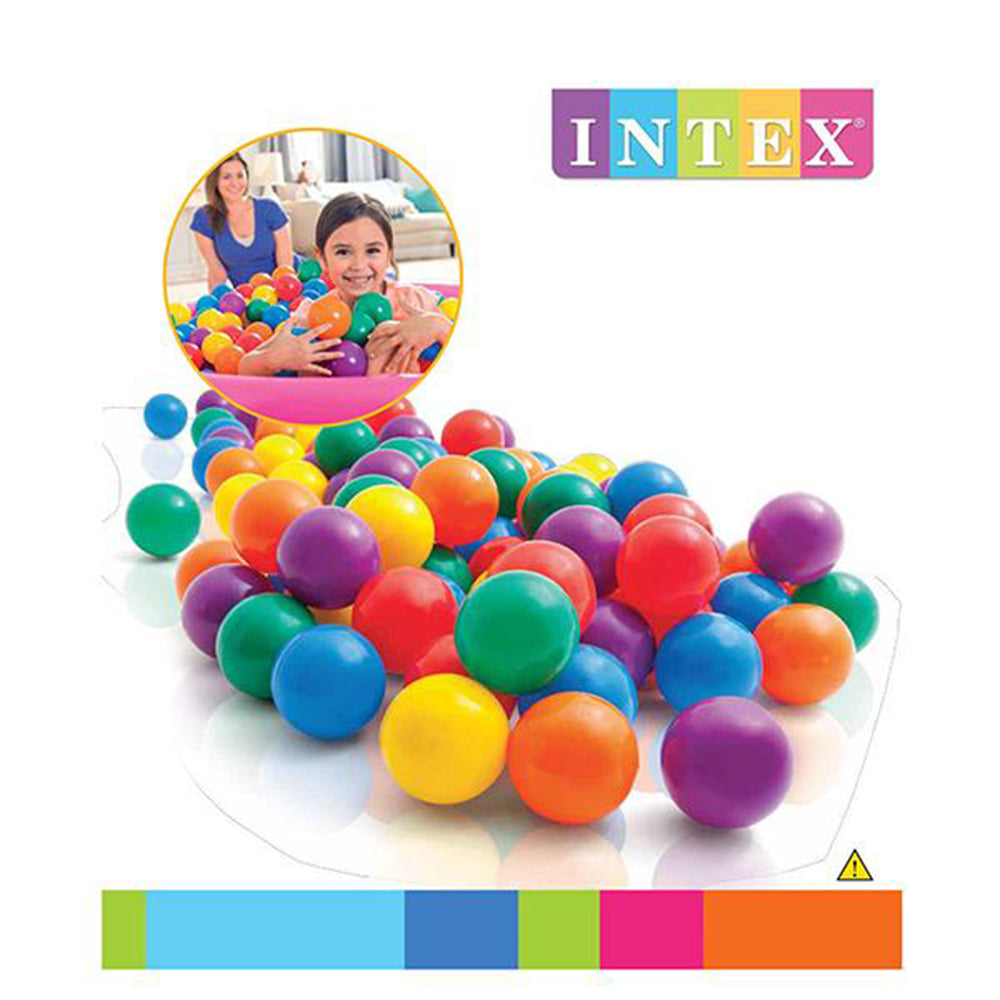 Intex 100pcs Fun Ballz (8cm diameter)