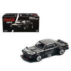Pop Race x Tiny 1:64 Nissan Skyline GT-R V8 Drift (Hakosuka), Coca-Cola Edition, Black