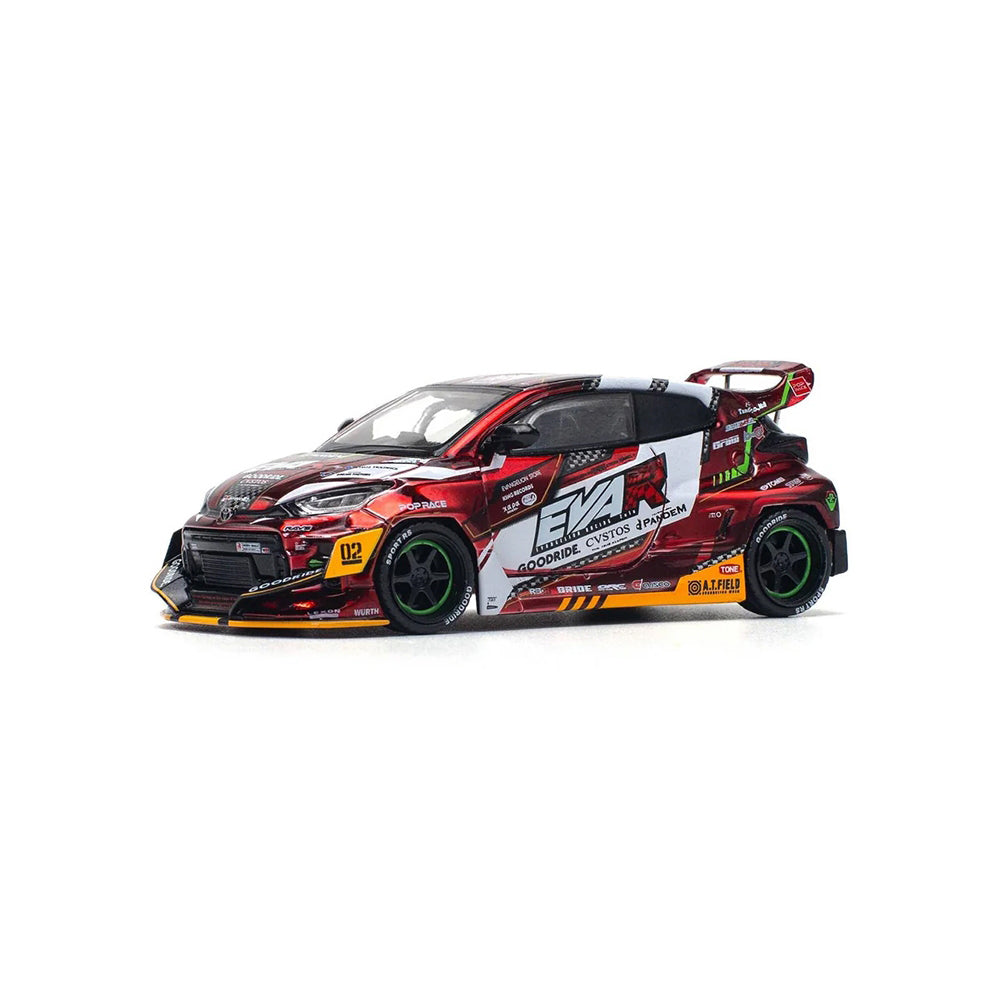 Pop Race 1:64 - PR64-126 Eva RT Production model Model-02 Goodride GR Yaris