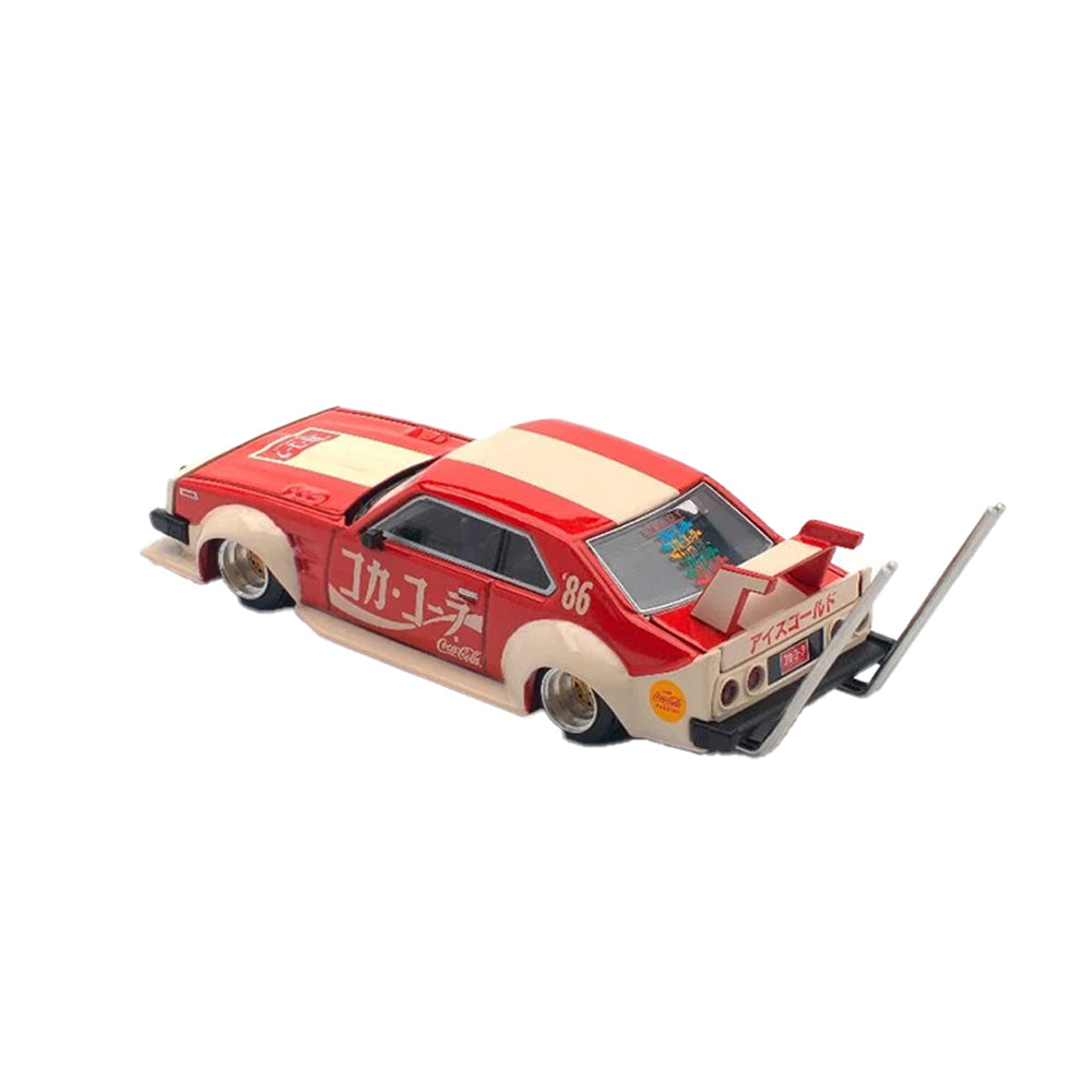 Pop Race 1:64 - PR64-135 Coca-cola Skyline C210 Kaido Racer Bosozoku Style