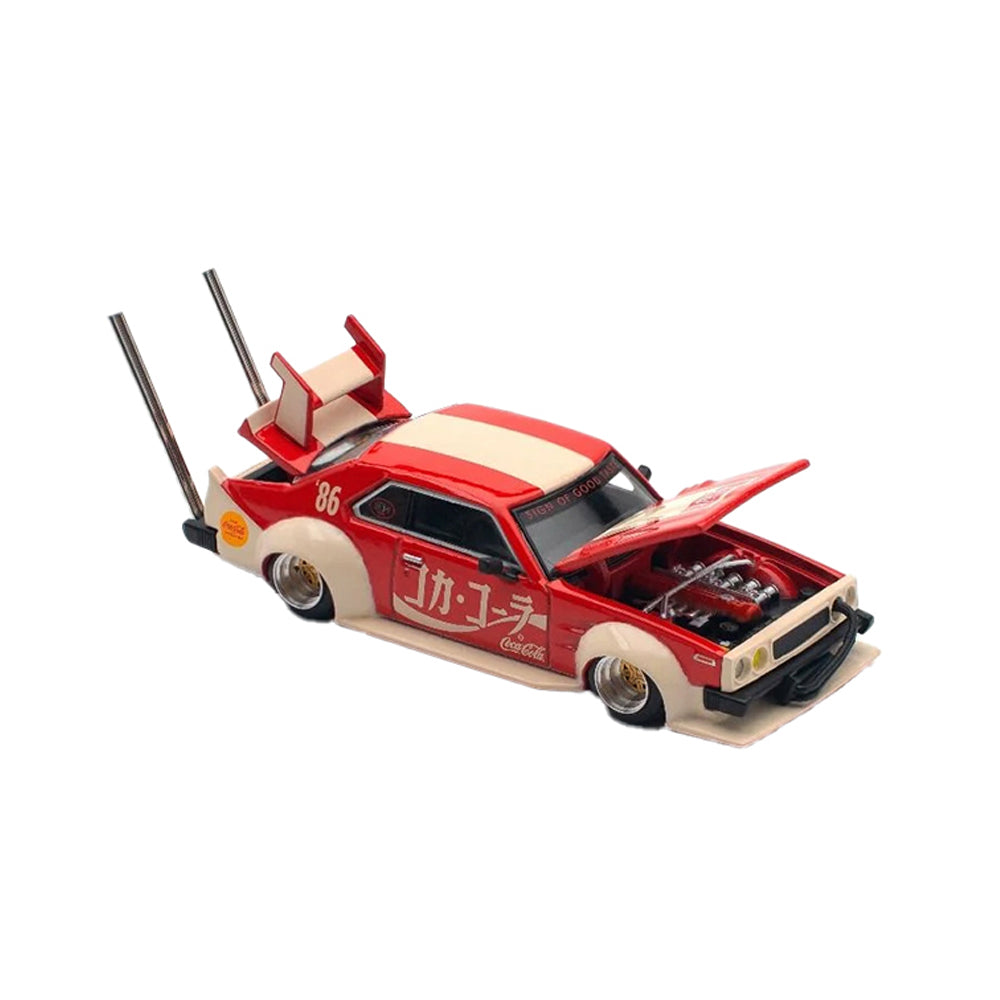 Pop Race 1:64 - PR64-135 Coca-cola Skyline C210 Kaido Racer Bosozoku Style Secondary image
