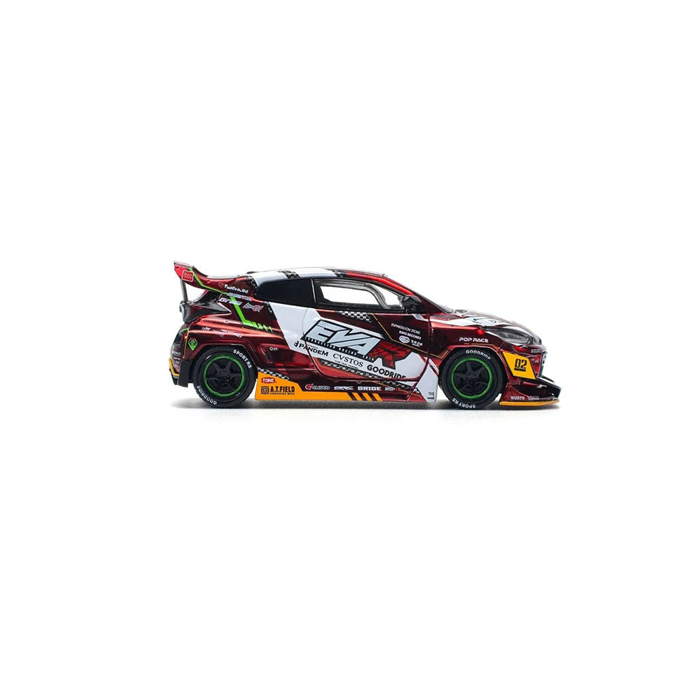 Pop Race 1:64 - PR64-126 Eva RT Production model Model-02 Goodride GR Yaris