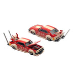 Pop Race 1:64 - PR64-135 Coca-cola Skyline C210 Kaido Racer Bosozoku Style