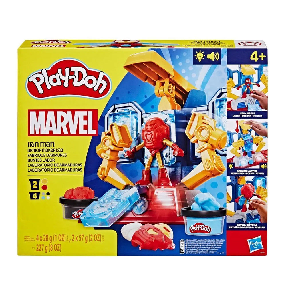 Play-Doh Marvel Iron Man Armor Maker Lab Playset with Iron Man Action Figure Secondary image