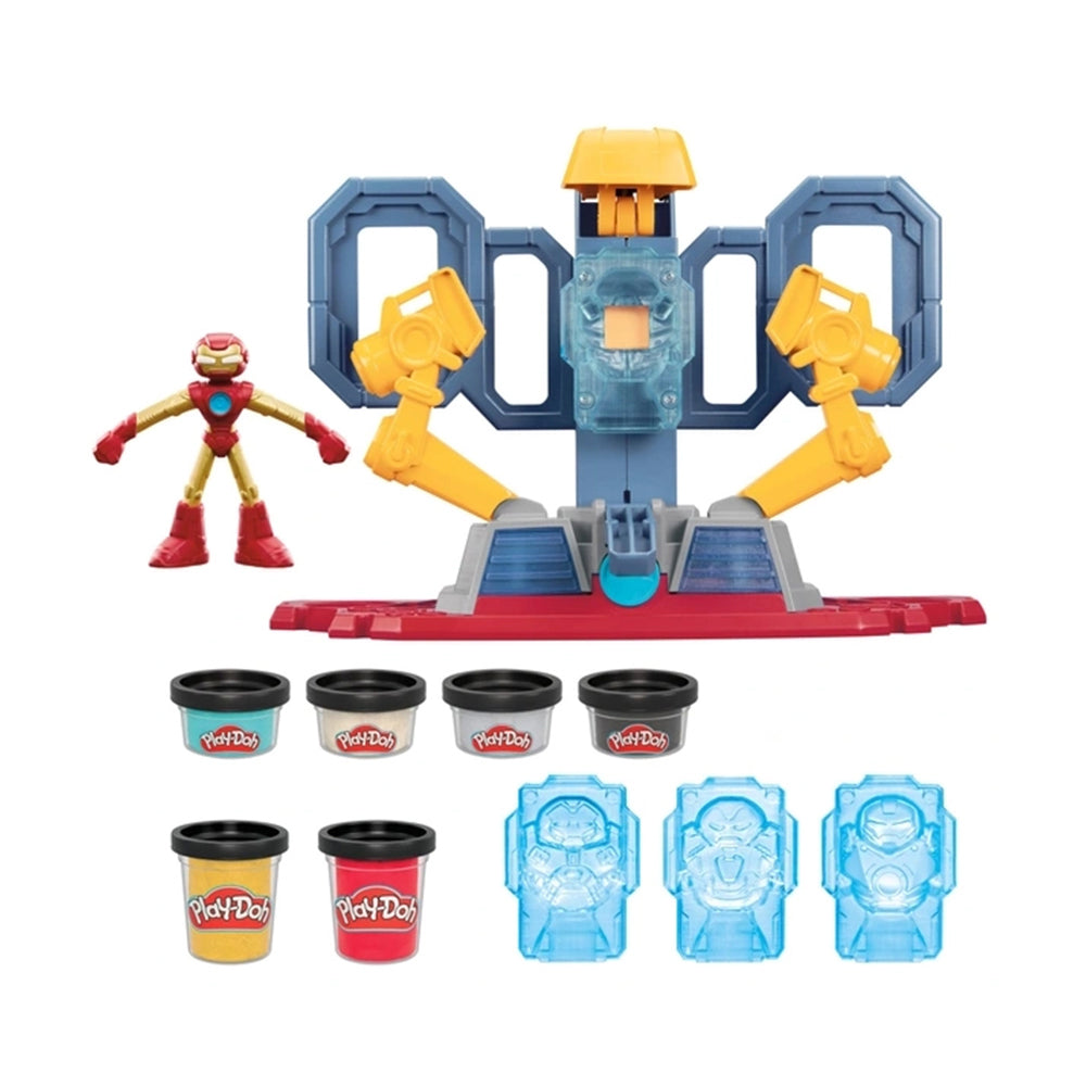 Play-Doh Marvel Iron Man Armor Maker Lab Playset with Iron Man Action Figure