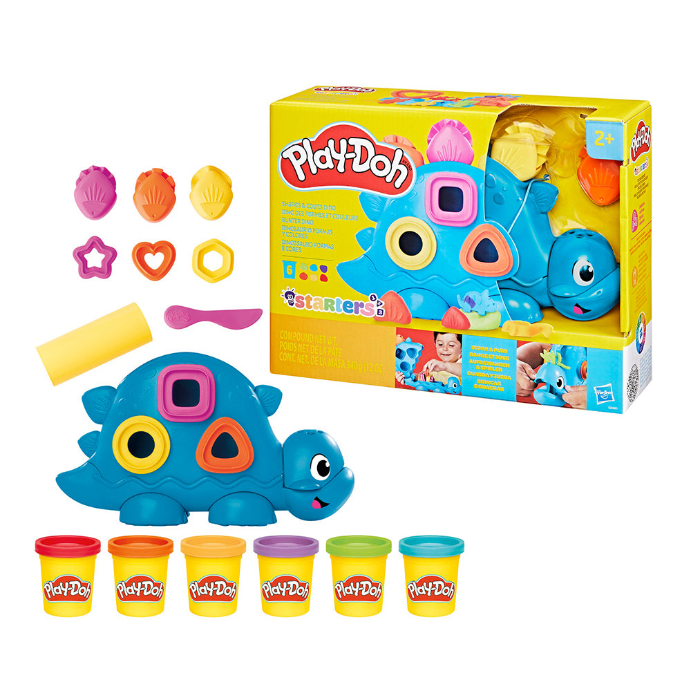 Play-Doh Shapes and Colors Dino