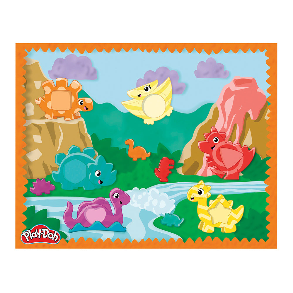 Play-Doh Shapes and Colors Dino