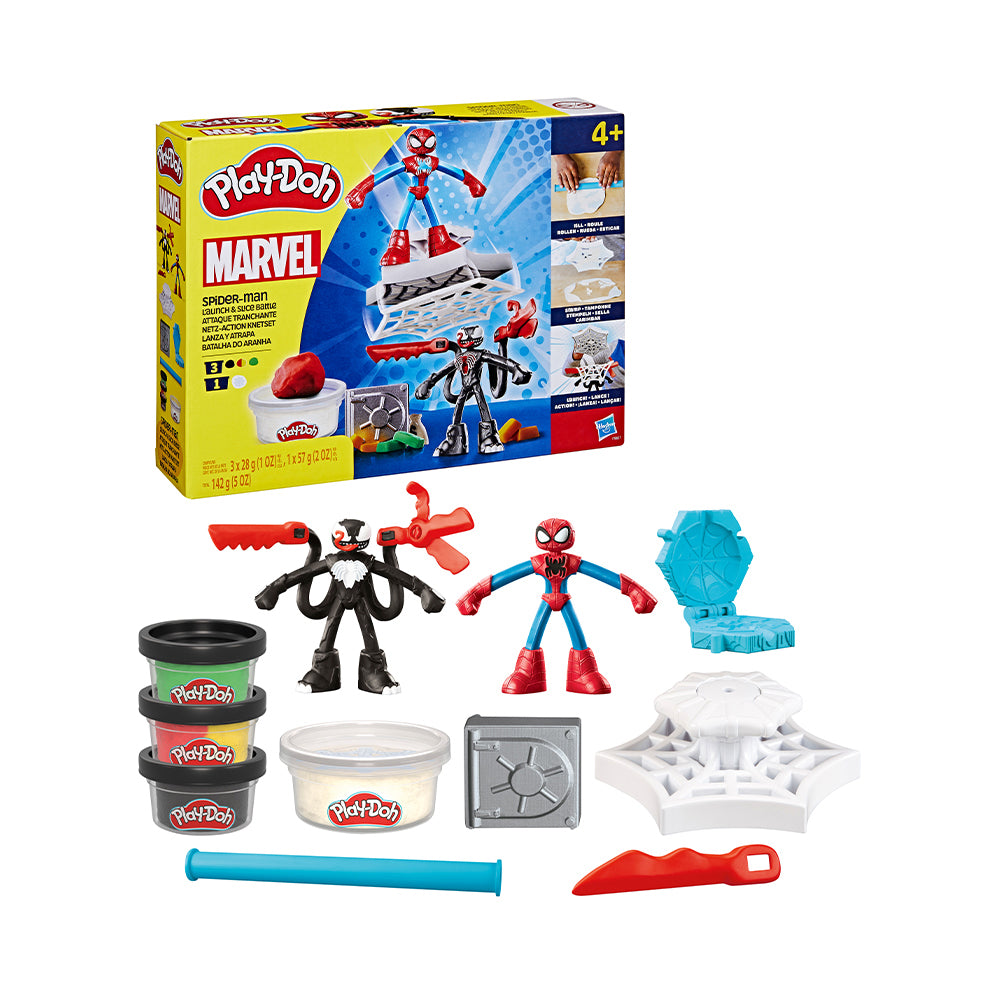 Play-doh Marvel Spider-Man Launch & Slice Battle