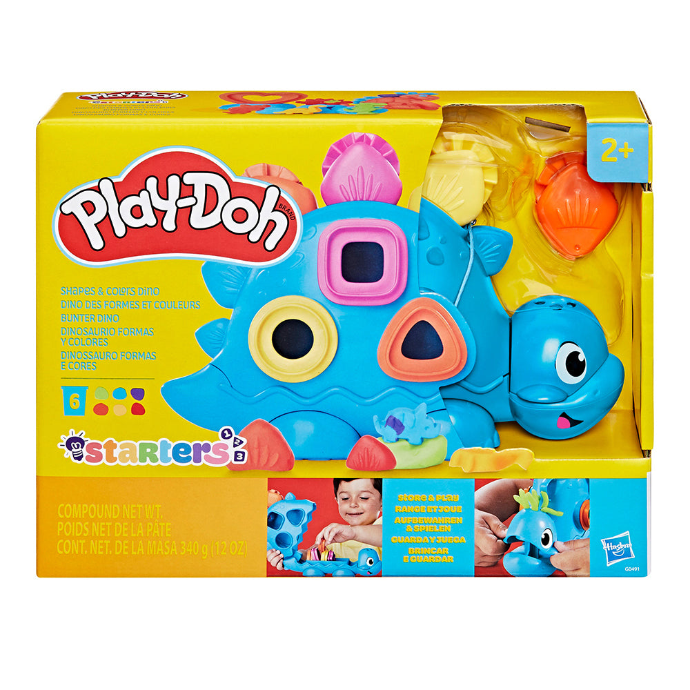 Play-Doh Shapes and Colors Dino