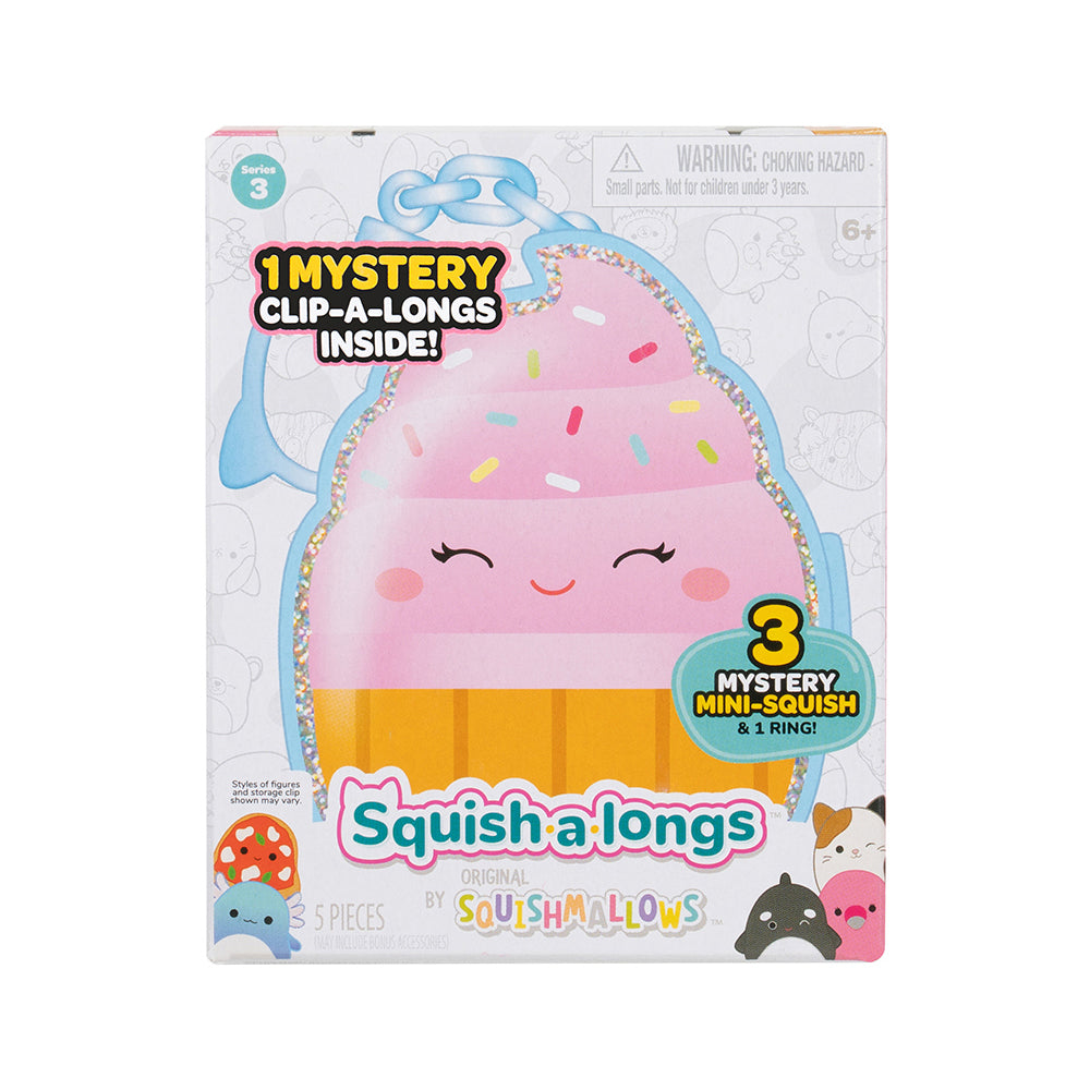 Squishmallows Squish-A-Longs 3 Mini Figures
