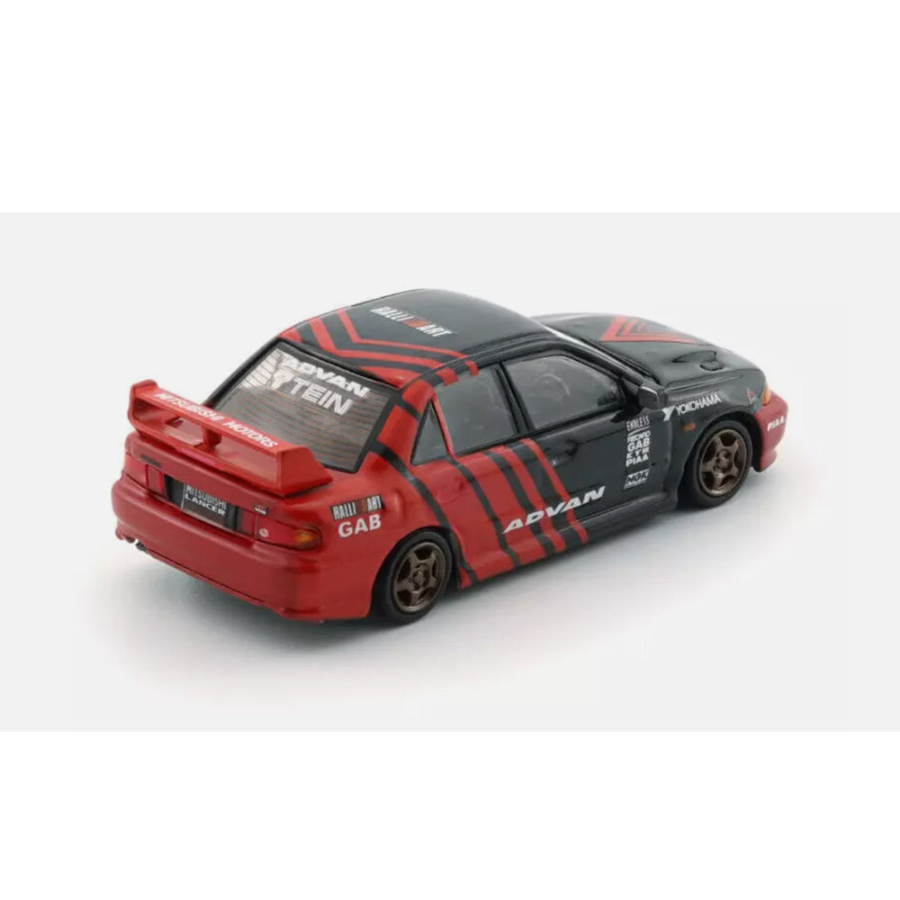 BM Creations 1:64 Diecast Miniature Car - Mitsubishi Lancer Evolution III - Advan RHD (Limited Edition)