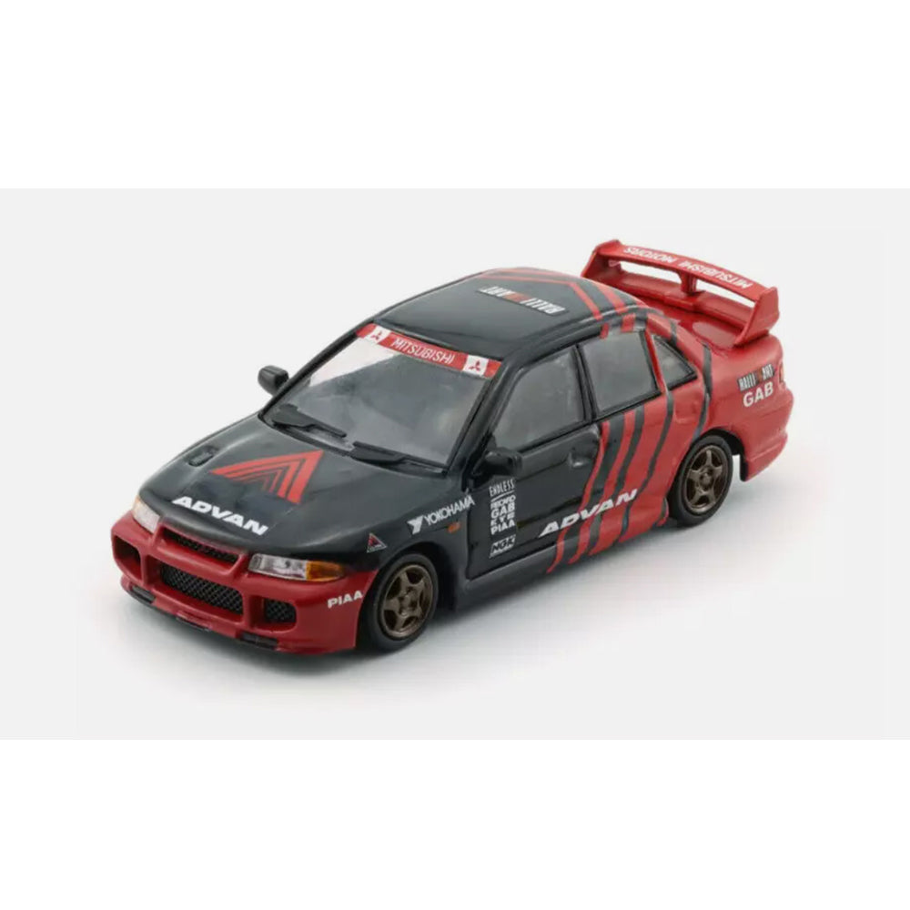 BM Creations 1:64 Diecast Miniature Car - Mitsubishi Lancer Evolution III - Advan RHD (Limited Edition)