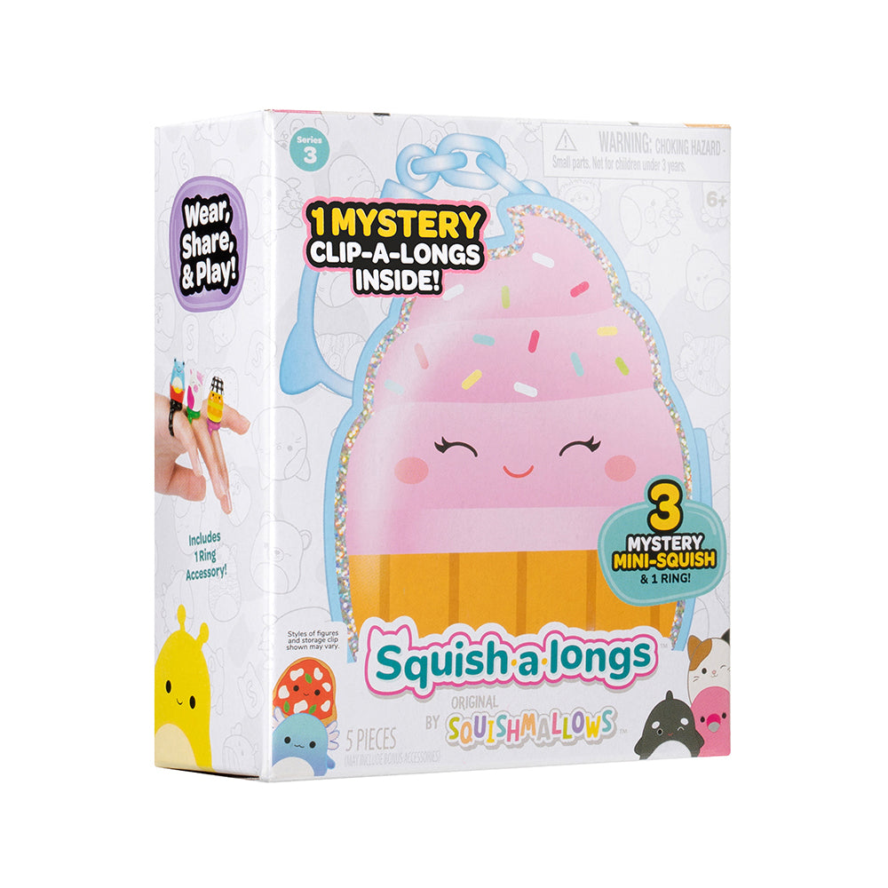 Squishmallows Squish-A-Longs 3 Mini Figures