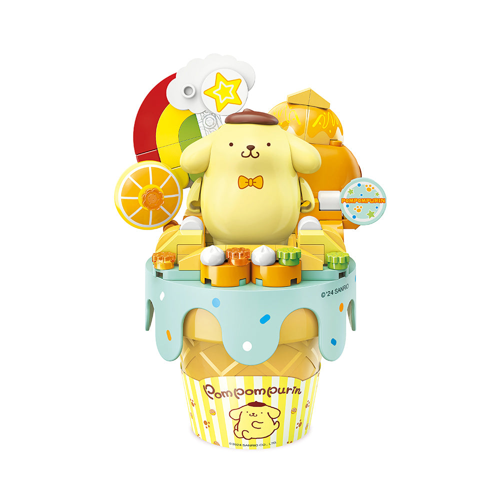 Keepplay Sanrio Ice Cream Cone Building Blocks For Ages 12+
