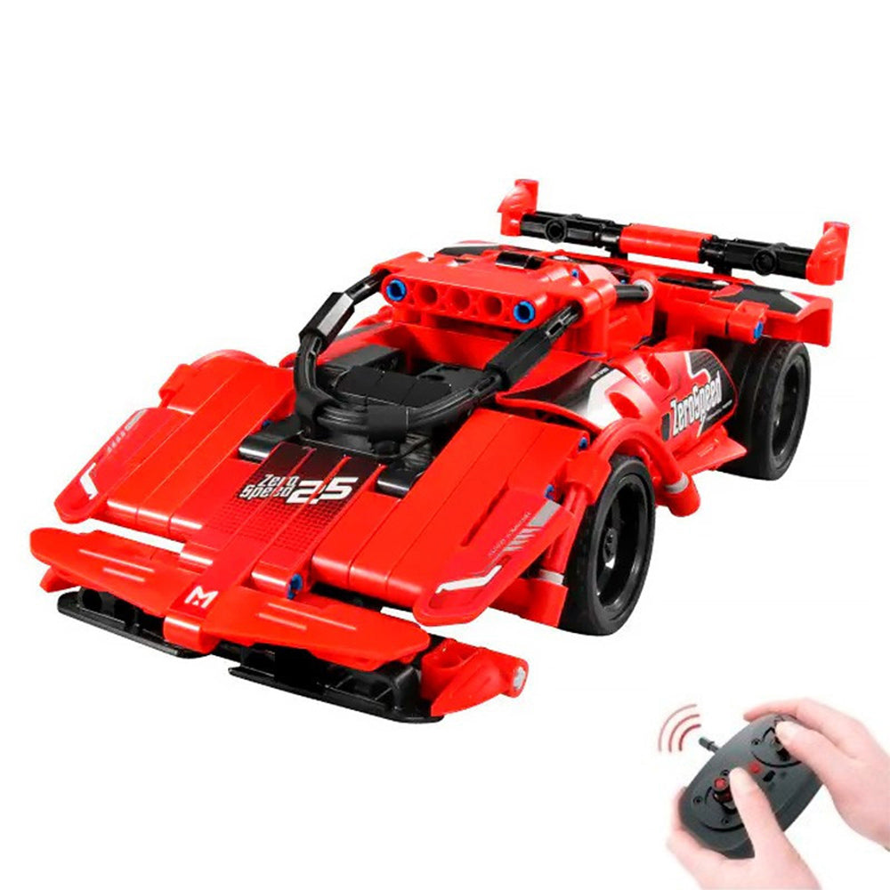 I Mechanical Master Super Car 2-in-1 Modes R/C No. 8025 - 351 Pieces Building Bricks Set