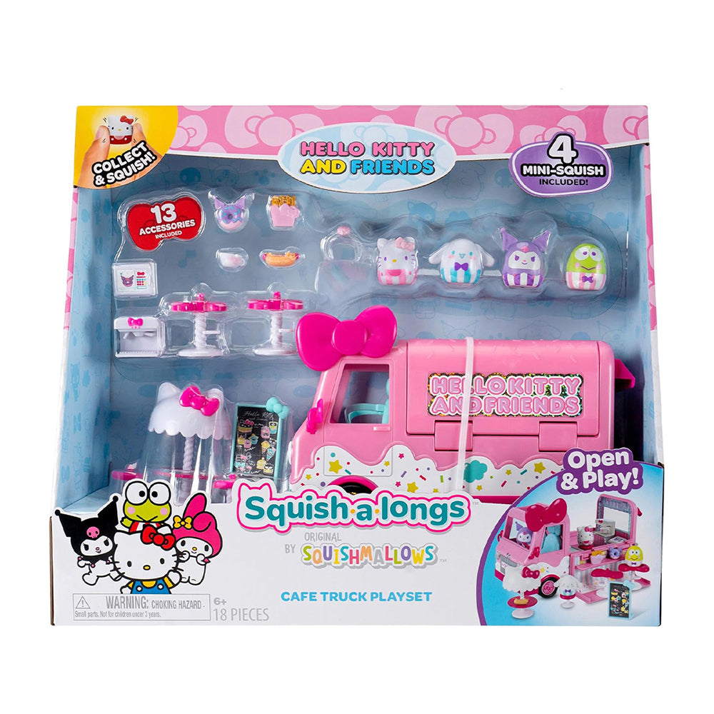 Squish-A-Longs Hello Kitty and Friends Cafe Truck Playset