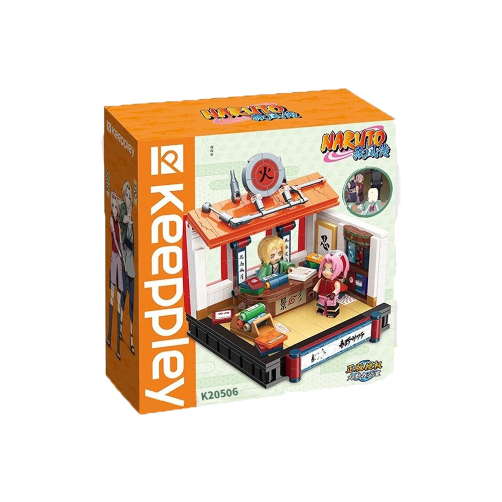 Keeppley Naruto Shippuden K20506 The Office of Hokage, Ages 6+, Building Blocks