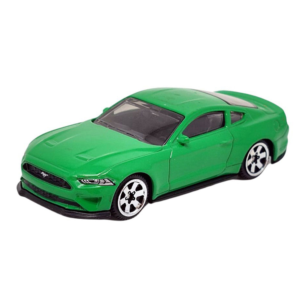 MSZ 1:64 Die-Cast Model car 2018 Ford Mustang GT - Green, Ages 3+