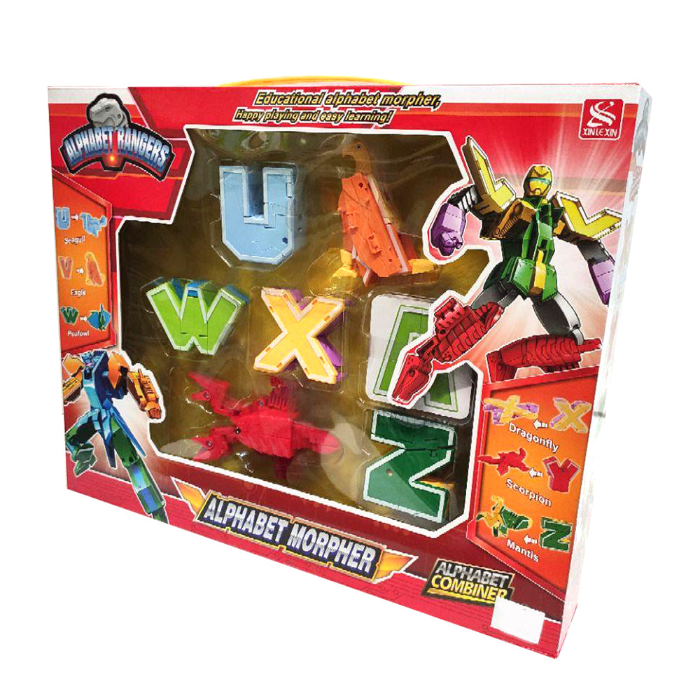 Alphabet Morpher (U-Z)