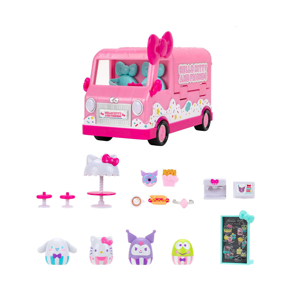 Squish-A-Longs Hello Kitty and Friends Cafe Truck Playset