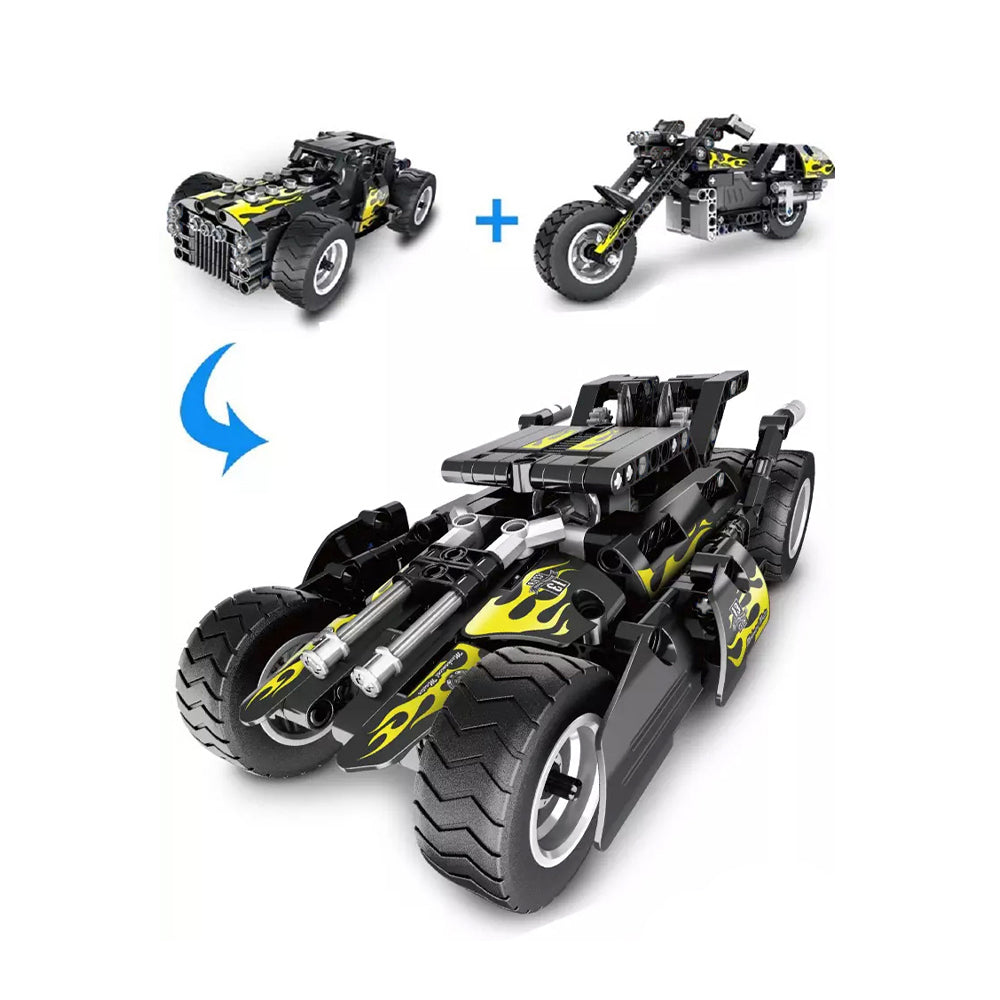 I Mechanical Master Pull Back 4x4 Car No. 5802 177 Pieces Building Bricks Set Secondary image