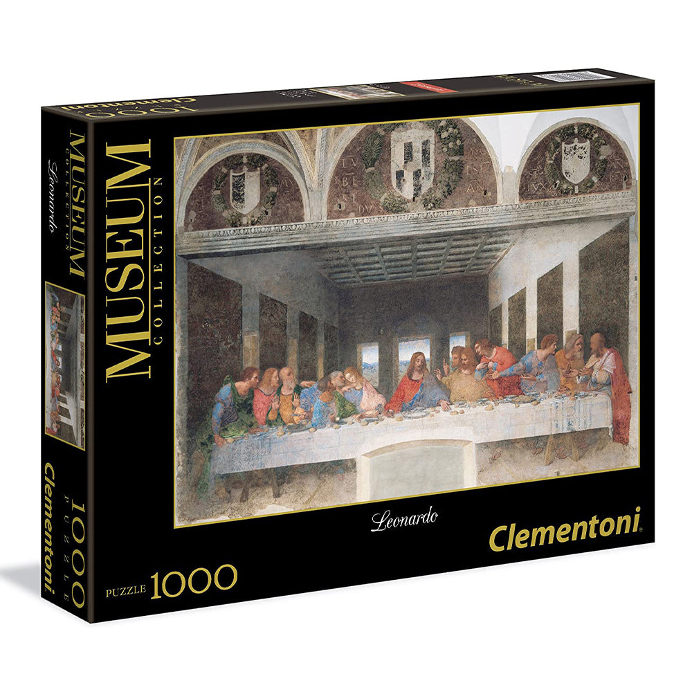 Clementoni Museum Collection, Leonardo: The Last Supper 1000 Puzzle (70x50 cm)