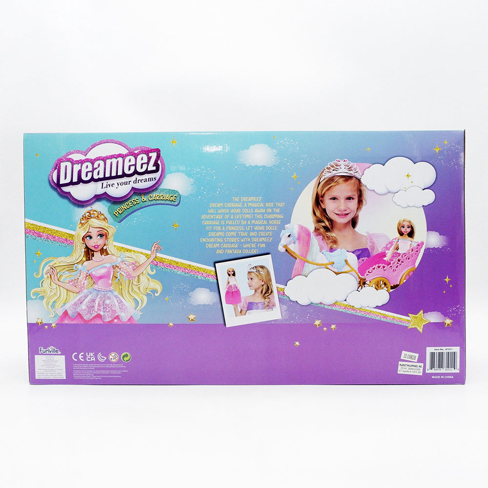 Dreameez Live Your Dreams - Princess and horse With Carriage Playset
