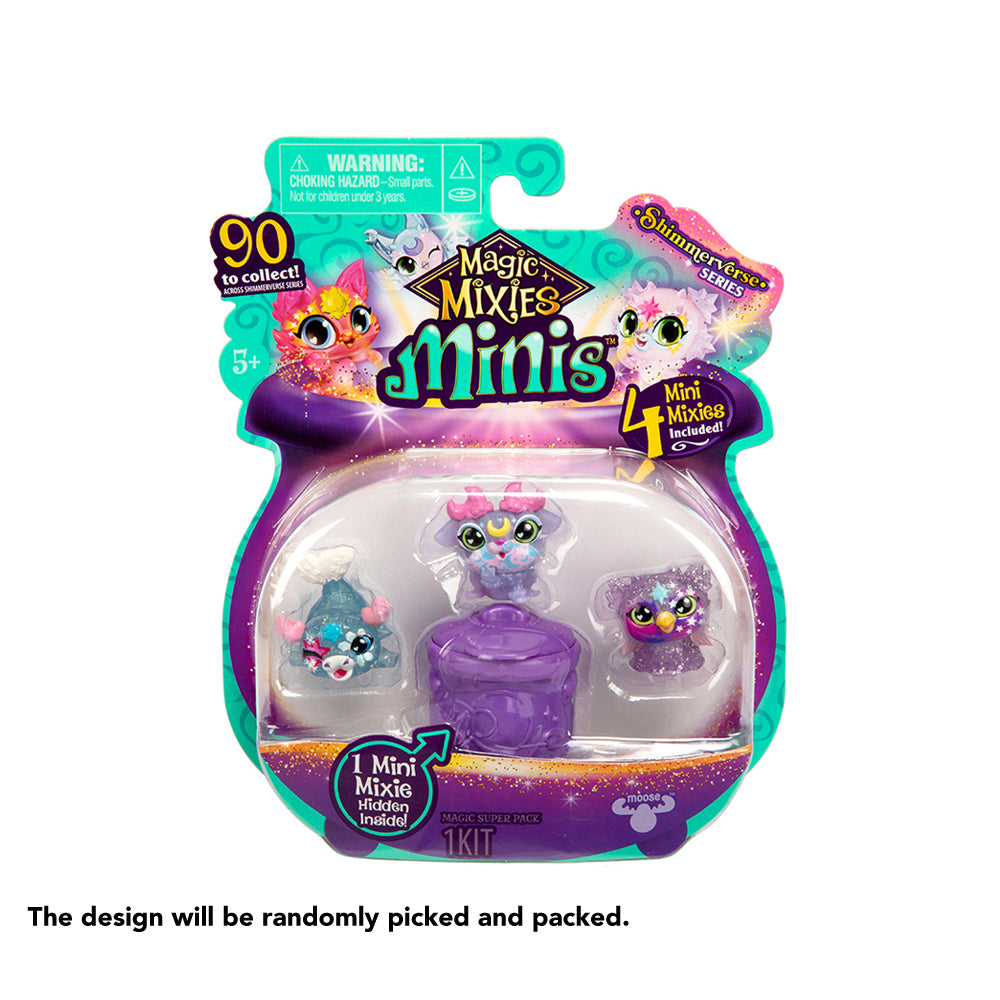 Magic Mixies Minis 4 Pack: Shimmerverse Series