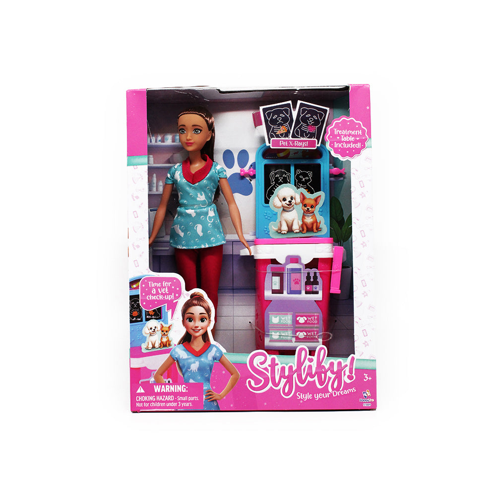 Stylify! Doll with Veterinarian Playset