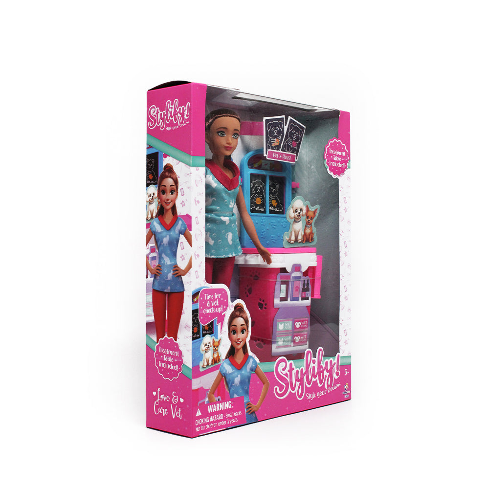 Stylify! Doll with Veterinarian Playset