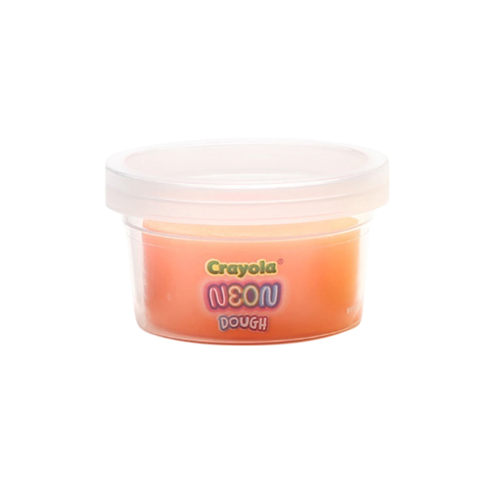 Crayola Silly Scents 3 Tubs 1oz Neon Dough