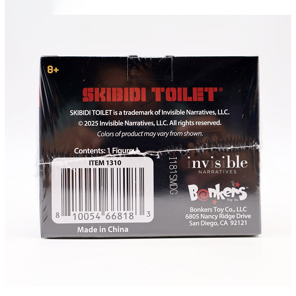 Bonkers Toys Skibidi Toilet Mystery Toilet Figures - Series One (Mystery Collector Figure)