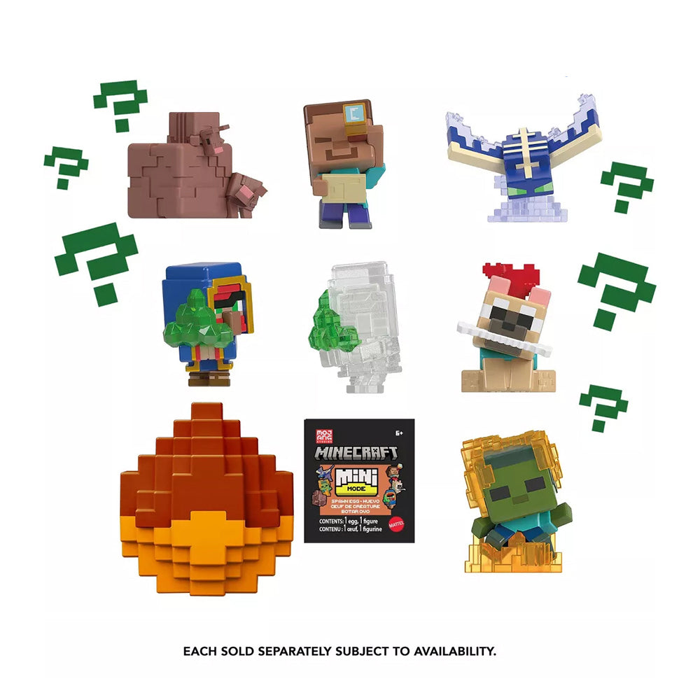 Minecraft Mini Mode Spawn Egg - Assorted