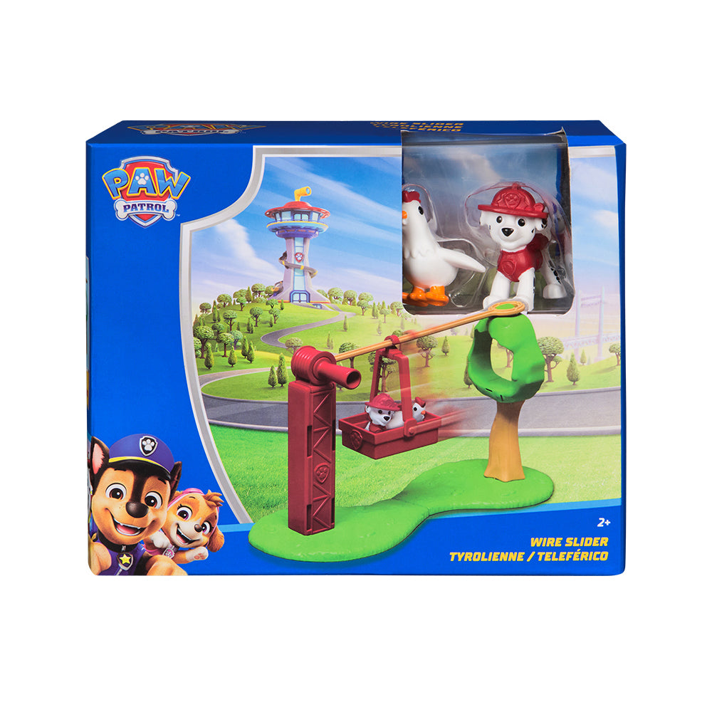 Paw Patrol Mini Playset Marshall Wire Slider Tyrolienne