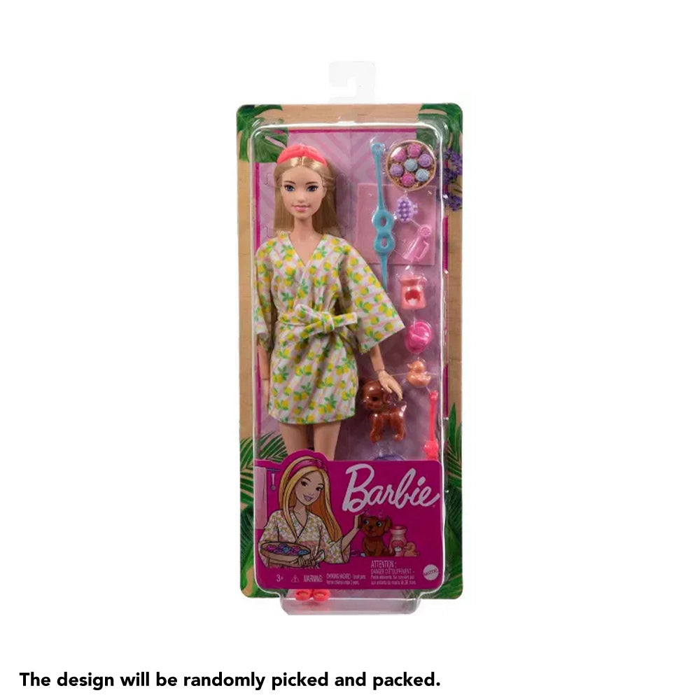 Barbie Fabulous Wellness Doll with Pet & Accessories