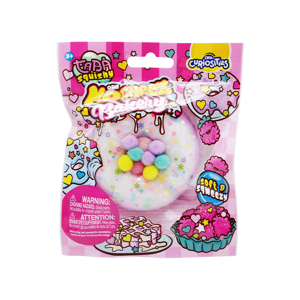 Orb Curiosities Taba Squishy Mocheez Bakery - Donut White Purple