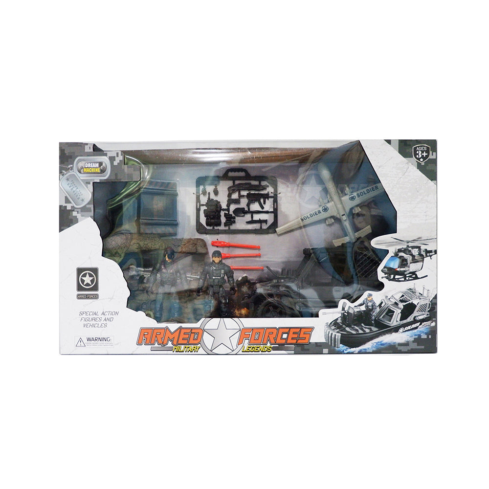 Dream Machine Armed Forces Military Legends - Military Vehicle Tank Playset No. 90238 Main image