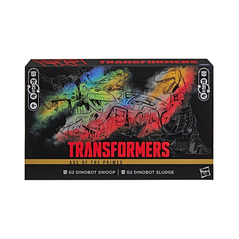 Transformers: Age of The Primes 8.5-Inch Figure - G2 Dinobot Swoop | G2 Dinobot Sludge