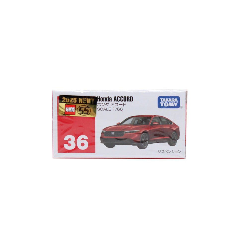 Tomica No. 36 Honda Accord, Red Main image