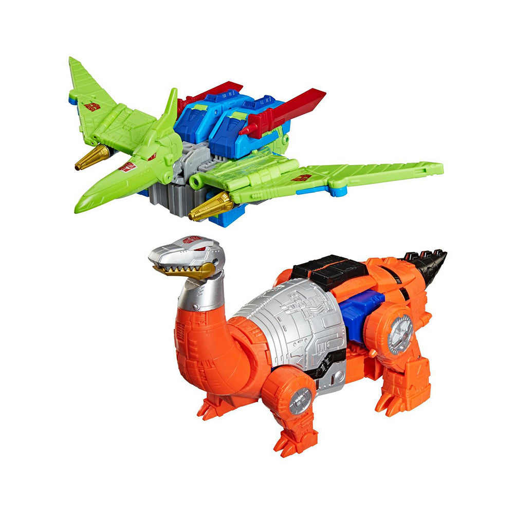 Transformers: Age of The Primes 8.5-Inch Figure - G2 Dinobot Swoop | G2 Dinobot Sludge