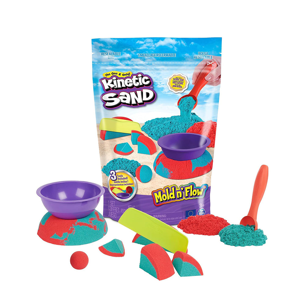Kinetic Sand Mold and Flow