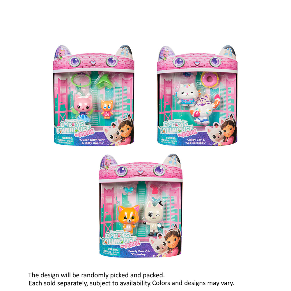 Spin Master Gabby's DollHouse The Movie - 2-Pack Figure Assorted