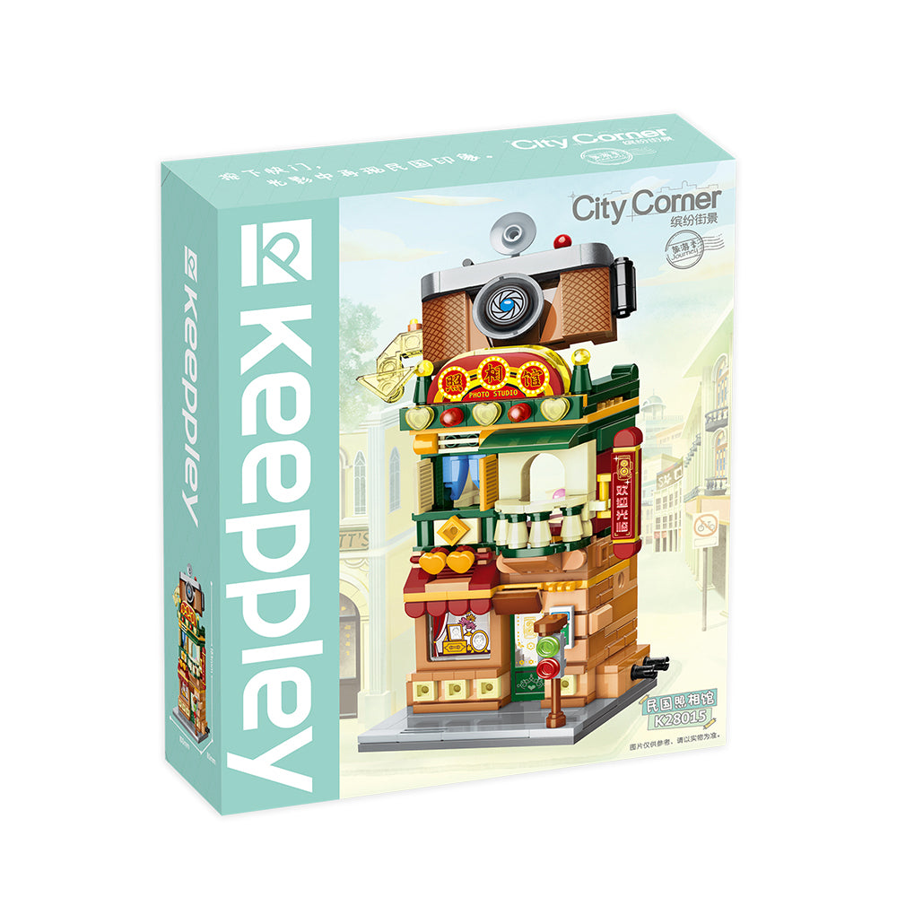 Keeppley K28015 City Corner Vintage Photo Studio, Ages 3+, Building Blocks Secondary image