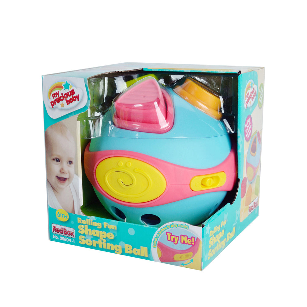 Red Box Rolling Fun Shape Sorting Ball Main image