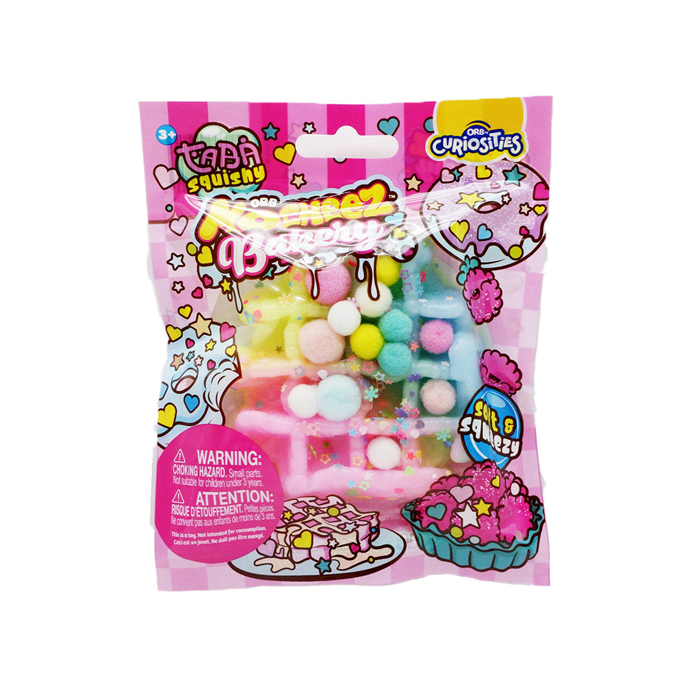 Orb Curiosities Taba Squishy Mocheez Bakery - Waffle Blue Green Purple Main image
